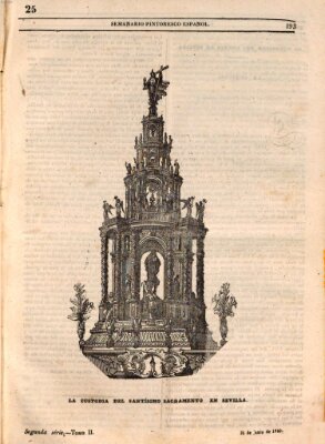 Semanario pintoresco español Sonntag 21. Juni 1840