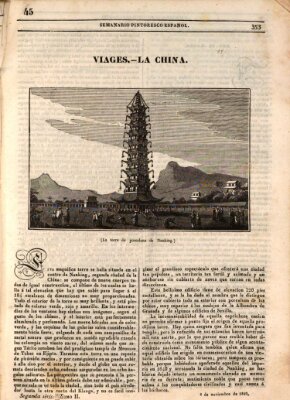 Semanario pintoresco español Sonntag 8. November 1840