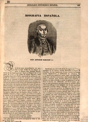 Semanario pintoresco español Sonntag 20. Juni 1841