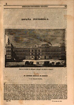 Semanario pintoresco español Sonntag 23. Januar 1842