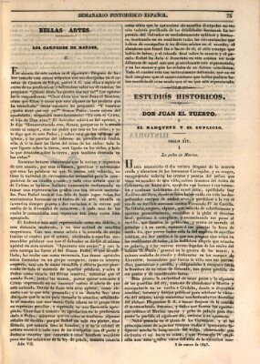 Semanario pintoresco español Sonntag 6. März 1842