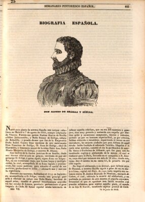 Semanario pintoresco español Donnerstag 16. Juni 1842