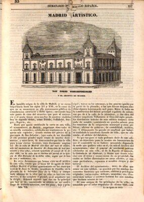 Semanario pintoresco español Sonntag 14. August 1842