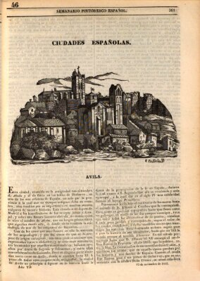 Semanario pintoresco español Sonntag 13. November 1842