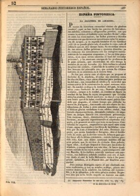 Semanario pintoresco español Sonntag 25. Dezember 1842