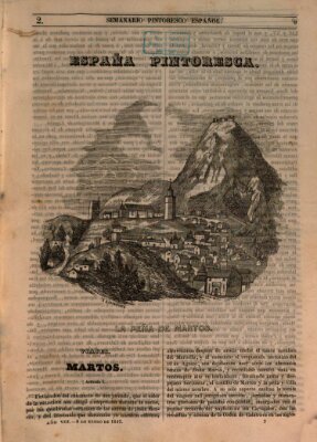 Semanario pintoresco español Sonntag 8. Januar 1843