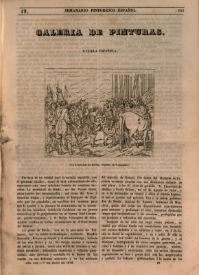 Semanario pintoresco español Sonntag 7. Mai 1843