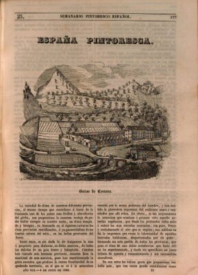 Semanario pintoresco español Sonntag 4. Juni 1843