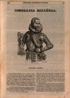 Semanario pintoresco español Sonntag 23. Juli 1843