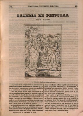 Semanario pintoresco español Sonntag 3. September 1843