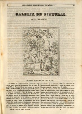 Semanario pintoresco español Sonntag 21. Januar 1844