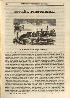 Semanario pintoresco español Sonntag 10. März 1844