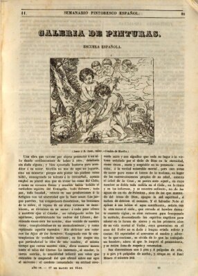 Semanario pintoresco español Sonntag 17. März 1844