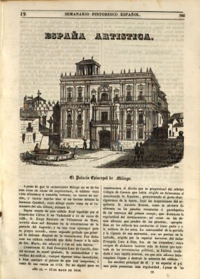 Semanario pintoresco español Sonntag 12. Mai 1844