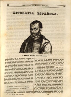 Semanario pintoresco español Sonntag 16. Juni 1844