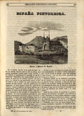 Semanario pintoresco español Sonntag 18. August 1844