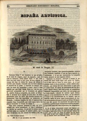 Semanario pintoresco español Sonntag 1. September 1844