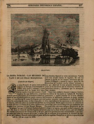 Semanario pintoresco español Sonntag 13. Juli 1845