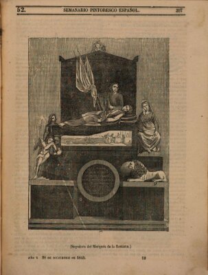 Semanario pintoresco español Sonntag 28. Dezember 1845