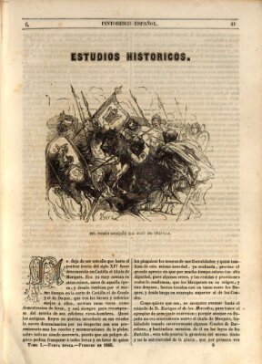 Semanario pintoresco español Sonntag 8. Februar 1846