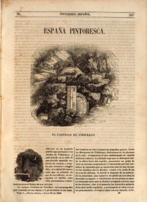 Semanario pintoresco español Sonntag 12. Juli 1846