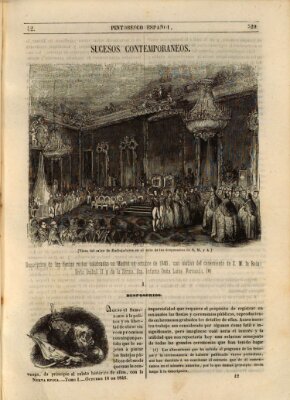 Semanario pintoresco español Sonntag 18. Oktober 1846
