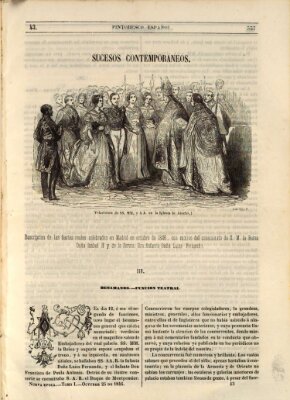 Semanario pintoresco español Sonntag 25. Oktober 1846