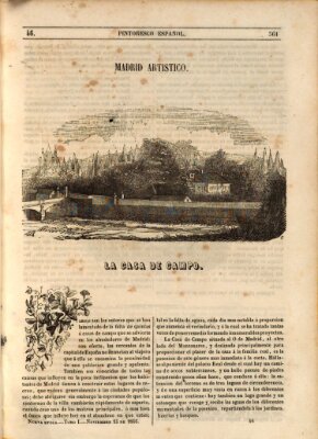 Semanario pintoresco español Sonntag 15. November 1846