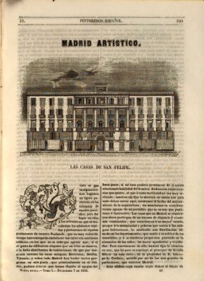 Semanario pintoresco español Montag 7. Dezember 1846