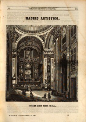 Semanario pintoresco español Sonntag 4. Juli 1847