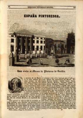 Semanario pintoresco español Sonntag 28. November 1847