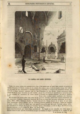 Semanario pintoresco español Sonntag 20. Februar 1848