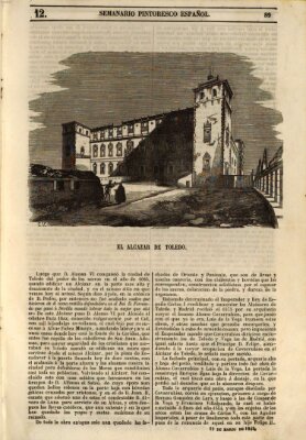 Semanario pintoresco español Sunday 19. March 1848