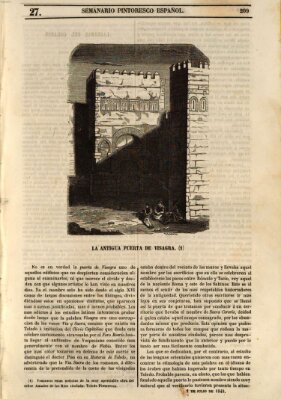 Semanario pintoresco español Sonntag 2. Juli 1848