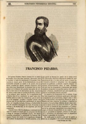 Semanario pintoresco español Sonntag 8. Oktober 1848