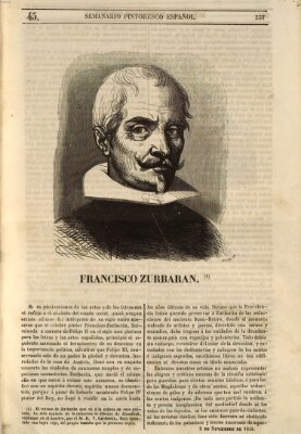 Semanario pintoresco español Sonntag 5. November 1848