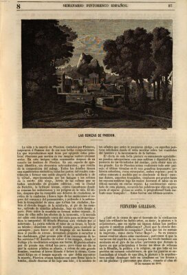 Semanario pintoresco español Sonntag 25. Februar 1849