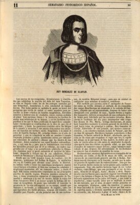 Semanario pintoresco español Sonntag 18. März 1849