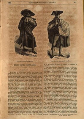 Semanario pintoresco español Sonntag 1. Juli 1849