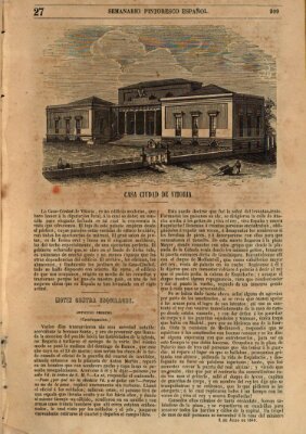 Semanario pintoresco español Sonntag 8. Juli 1849