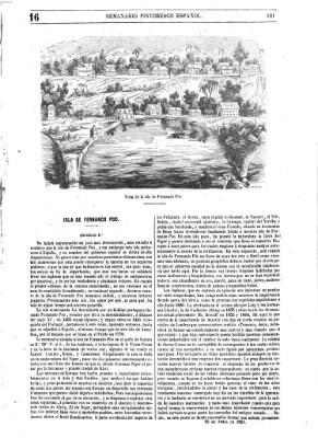 Semanario pintoresco español Sonntag 20. April 1851