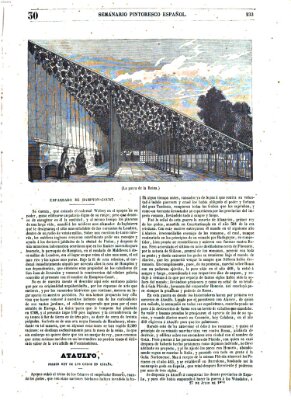 Semanario pintoresco español Sonntag 27. Juli 1851