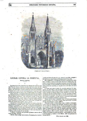 Semanario pintoresco español Sonntag 24. August 1851