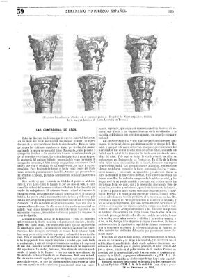 Semanario pintoresco español Sonntag 28. September 1851