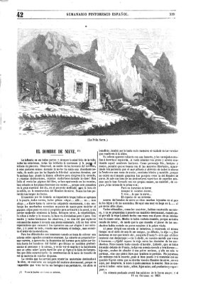 Semanario pintoresco español Sonntag 19. Oktober 1851