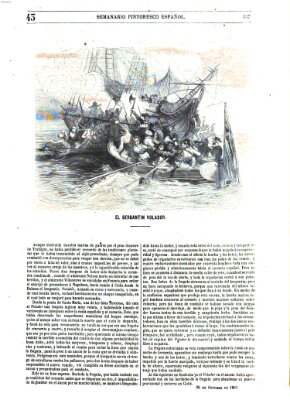 Semanario pintoresco español Sonntag 26. Oktober 1851