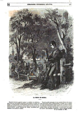 Semanario pintoresco español Sonntag 21. Dezember 1851