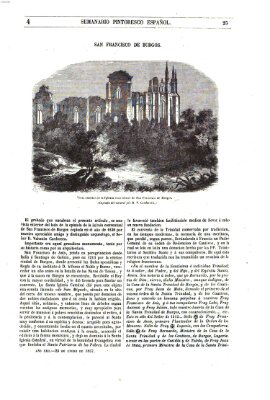 Semanario pintoresco español Sonntag 25. Januar 1857