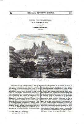 Semanario pintoresco español Sonntag 5. Juli 1857