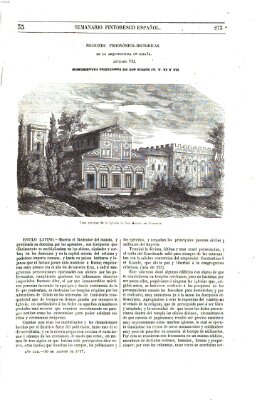 Semanario pintoresco español Sonntag 30. August 1857